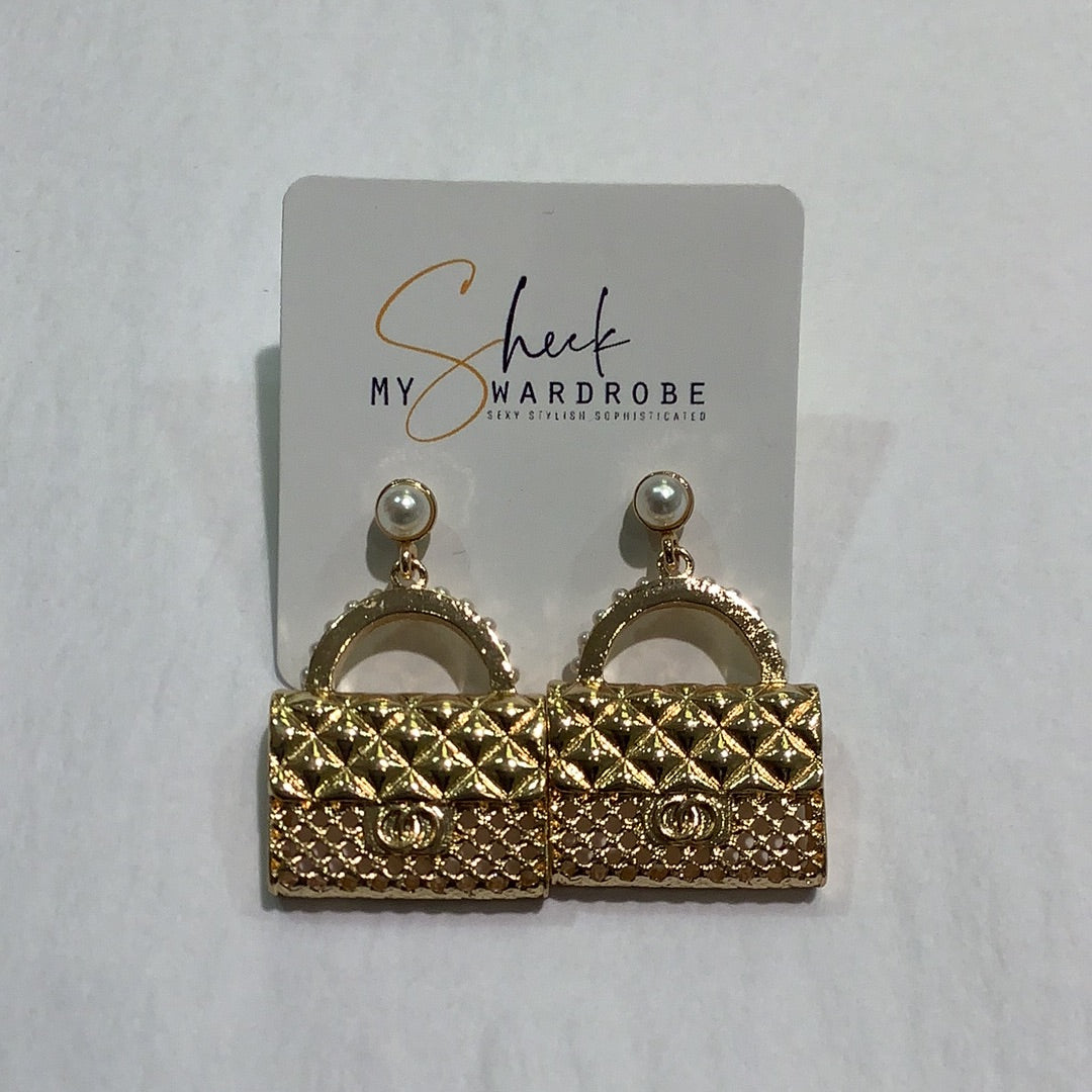 Purse Earrings