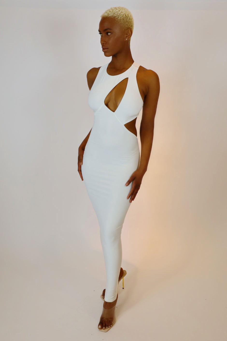 Bella Cutout Bodycon Maxi Dress - FINAL SALE