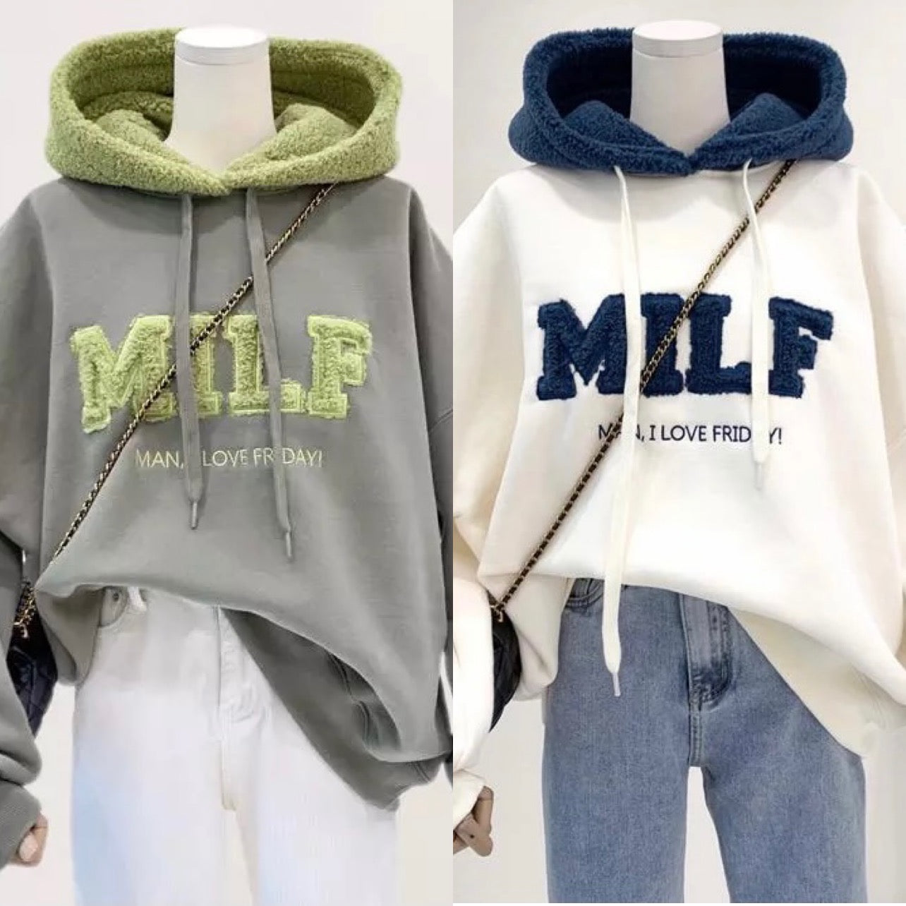 Milf Oversized  Sweatshirt - FINAL SALE