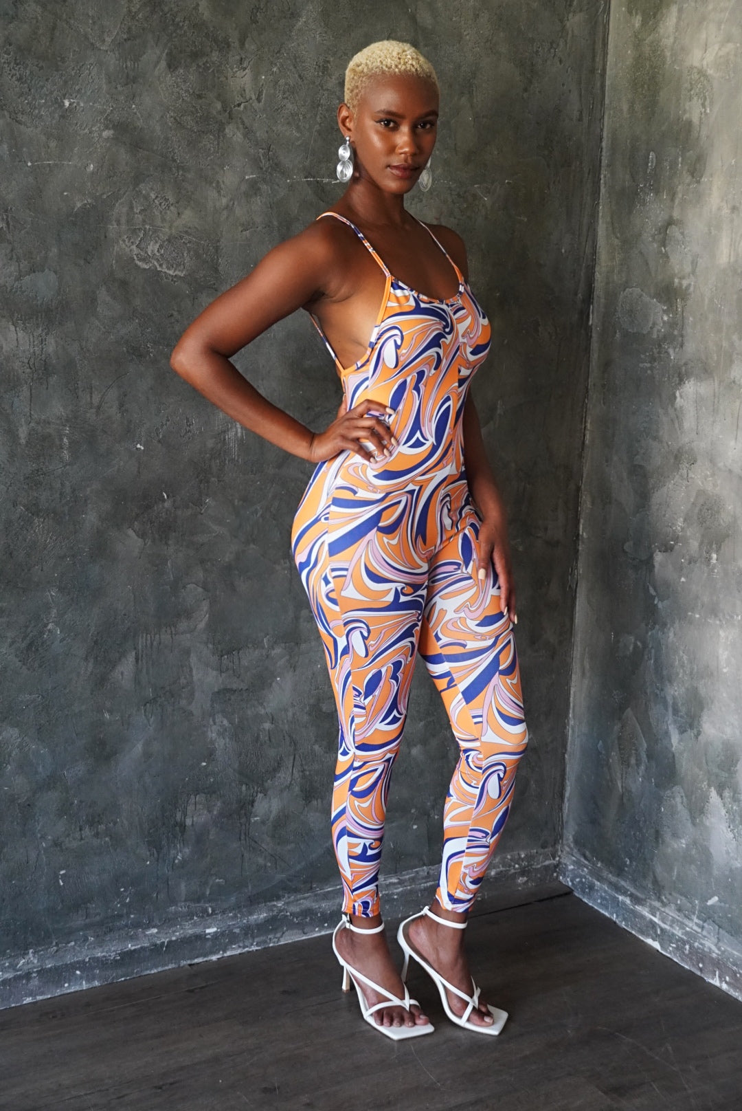 Lila Jumpsuit - Orange