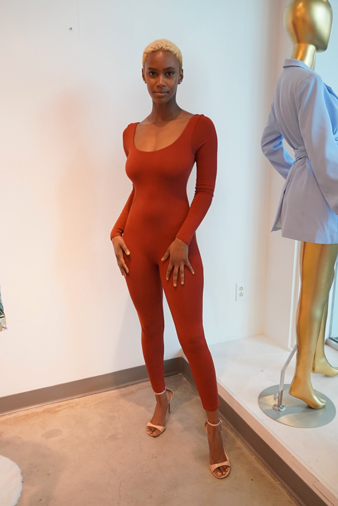 Penny Bodycon Jumpsuit - FINAL SALE