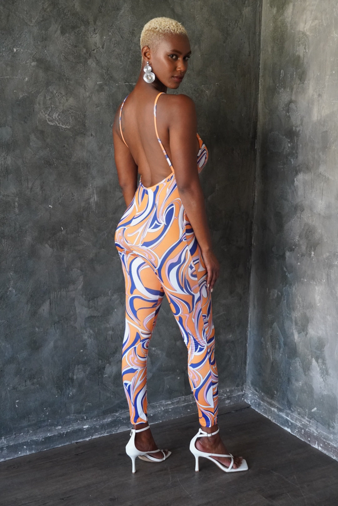 Lila Jumpsuit - Orange