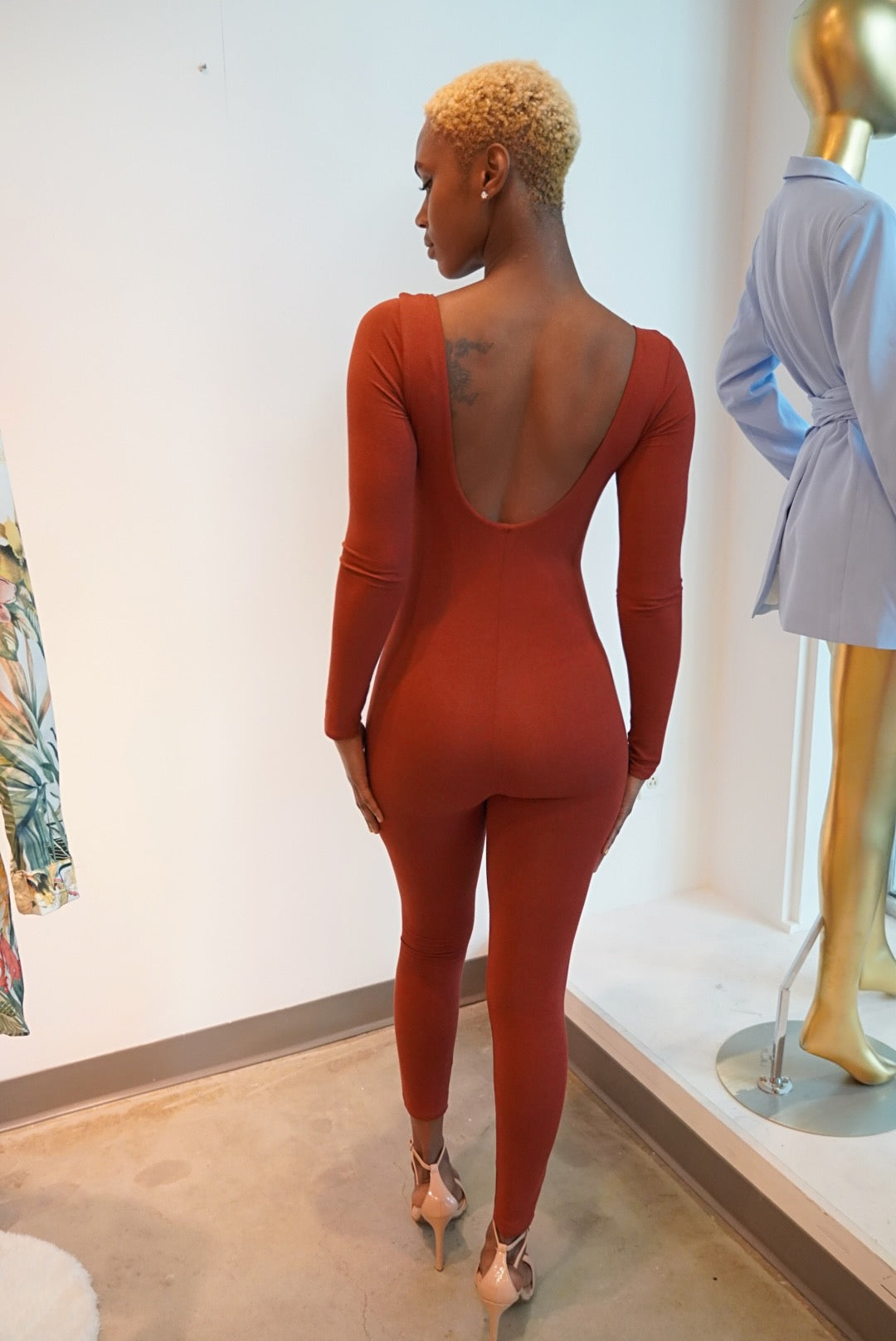 Penny Bodycon Jumpsuit - FINAL SALE