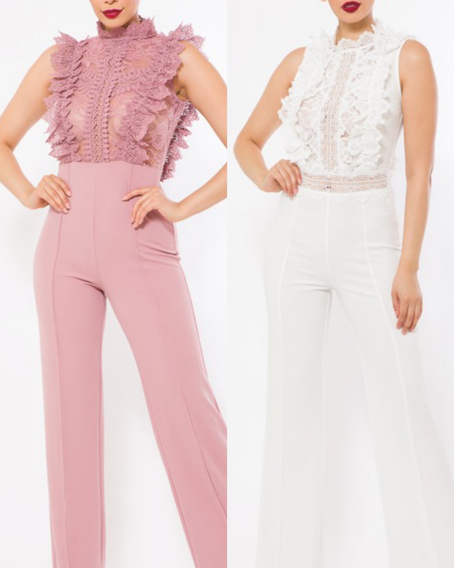 Nalani Lace Jumpsuit - FINAL SALE