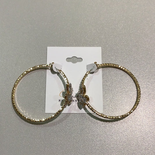 Monarch Hoop Earrings